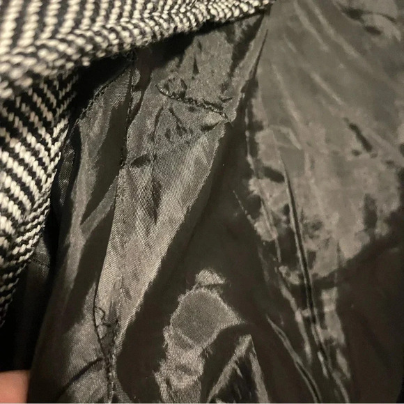 Aviva Premium Women XL Peacoat Blazer Wool Heavyweight Pockets Buttons - Picture 14 of 14